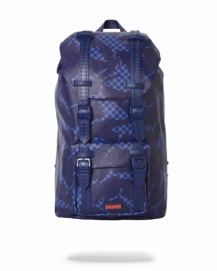 SHARK CHECK BLUE HILLS BACKPACK Bags SPRAYGROUND
