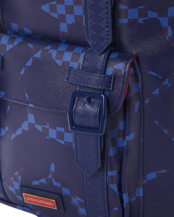 SHARK CHECK BLUE HILLS BACKPACK Bags SPRAYGROUND