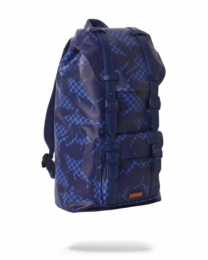 SHARK CHECK BLUE HILLS BACKPACK Bags SPRAYGROUND