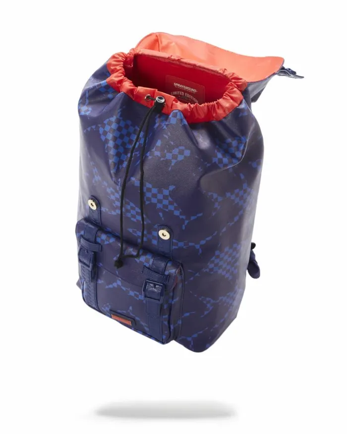 SHARK CHECK BLUE HILLS BACKPACK Bags SPRAYGROUND