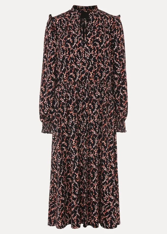 Shay Floral Midi Dress Navypink Women Phase Eight Dresses