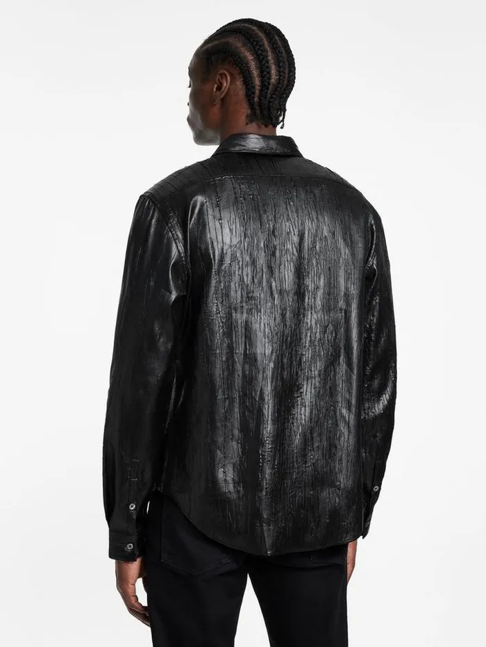 Shirts Men John Varvatos LODI SHIRT Black
