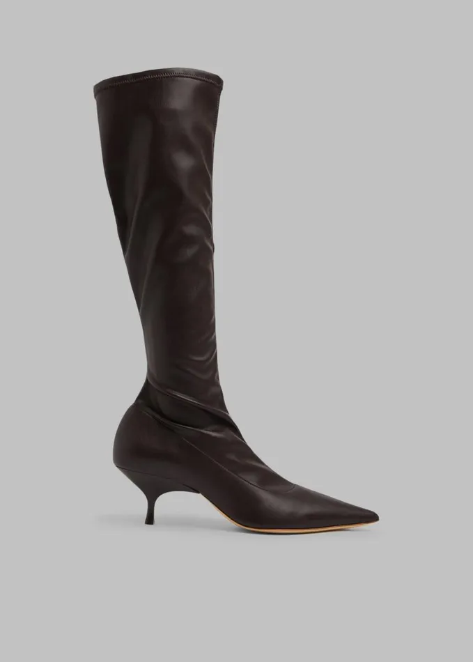Shoes Women The Frankie Shop Gia Borghini Hera Boots 8211 Ebony
