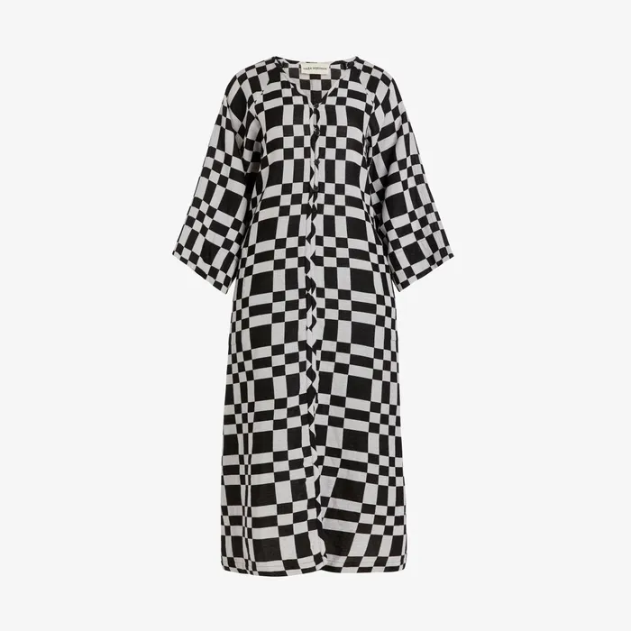 Shop Coverups Mara Hoffman Phoebe Dress White And Black