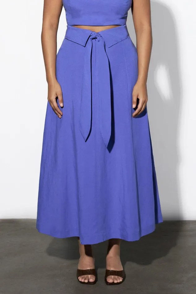 Shop Extended Sizes Mara Hoffman Extended Anna Skirt Purple Shop Extended Sizes Mara Hoffman Extended Anna Skirt Purple