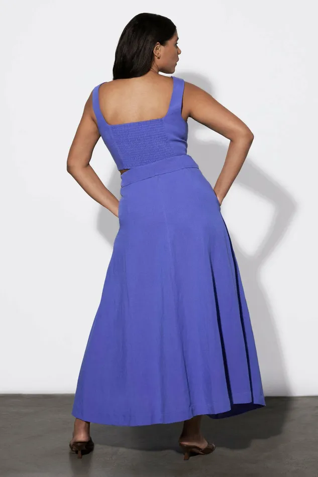 Shop Extended Sizes Mara Hoffman Extended Anna Skirt Purple Shop Extended Sizes Mara Hoffman Extended Anna Skirt Purple