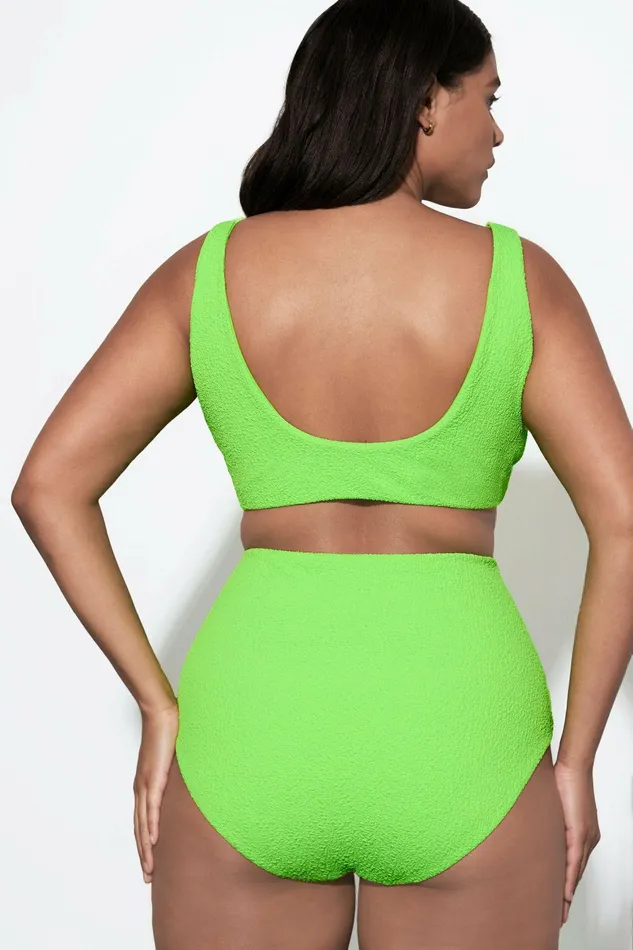 Shop Extended Sizes Mara Hoffman Extended Lydia Bikini Bottom Green Shop Extended Sizes Mara Hoffman Extended Lydia Bikini Bottom Green