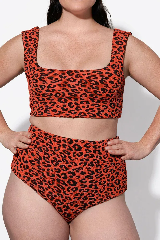 Shop Extended Sizes Mara Hoffman Extended Lydia Bikini Bottom Red Shop Extended Sizes Mara Hoffman Extended Lydia Bikini Bottom Red