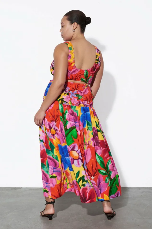 Shop Extended Sizes Mara Hoffman Extended Nicole Skirt Multi Shop Extended Sizes Mara Hoffman Extended Nicole Skirt Multi