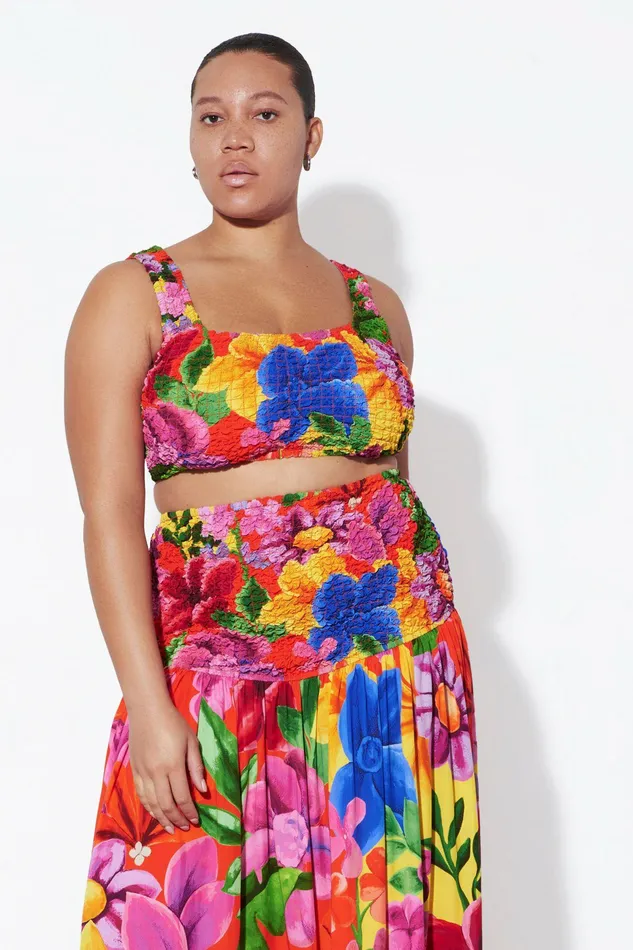 Shop Extended Sizes Mara Hoffman Extended Nicole Skirt Multi Shop Extended Sizes Mara Hoffman Extended Nicole Skirt Multi
