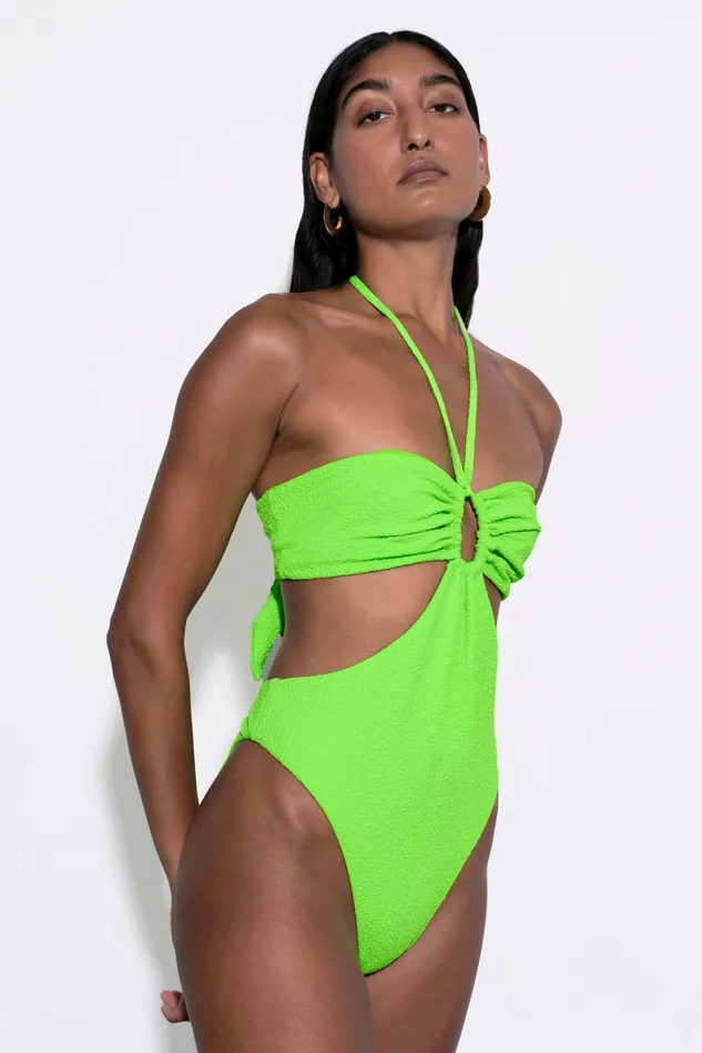 Shop One Pieces Mara Hoffman Blanca One Piece Green