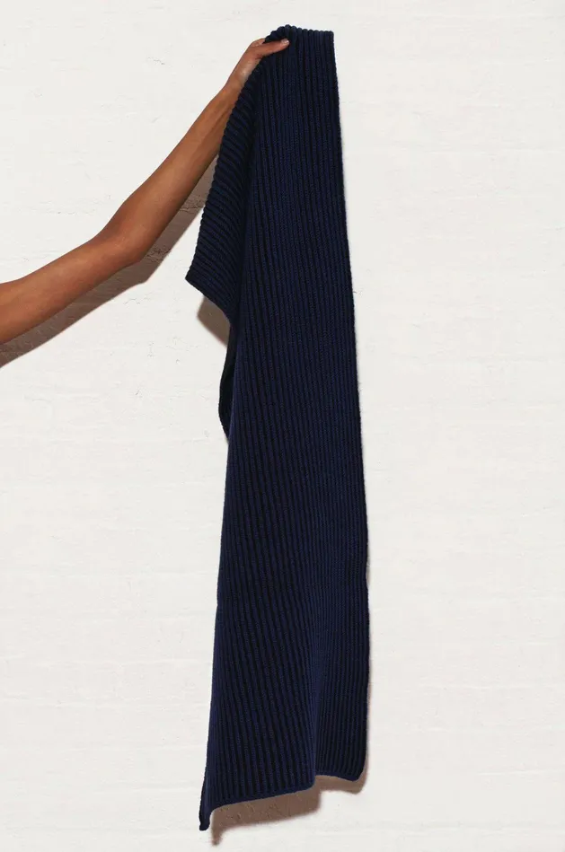 Shop Sweaters and Knits Mara Hoffman Lou Scarf Blue