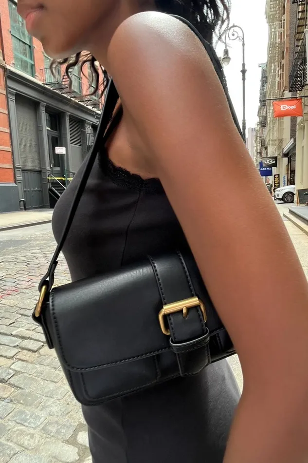 Shoulder Bag Black Women Brandy Melville Bags and Backpacks
