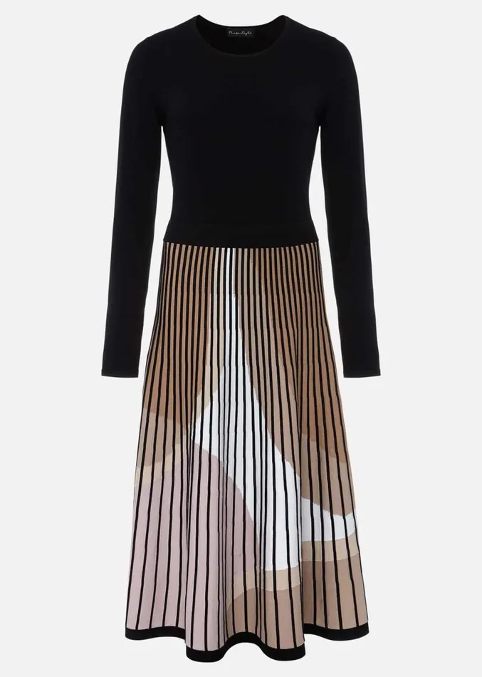 Silvia Fit And Flare Dress Multicoloured Women Phase Eight Dresses
