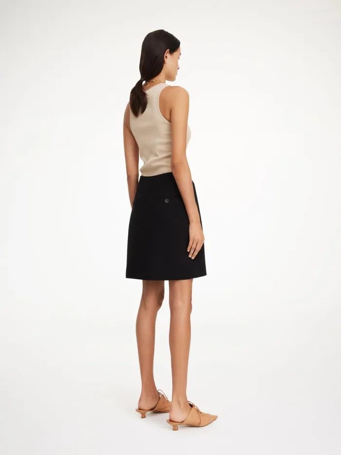 Skirts Women By Malene Birger Fabiene Mini Skirt Black