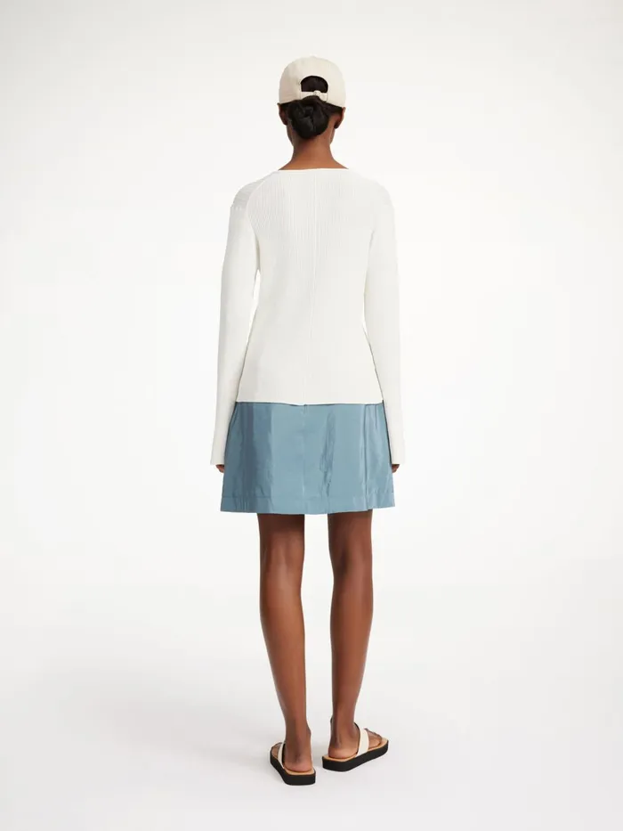 Skirts Women By Malene Birger Isabele Mini Skirt Cool Water