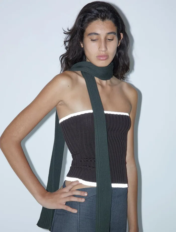 Spaghetti Khaki Women Paloma Wool Knits
