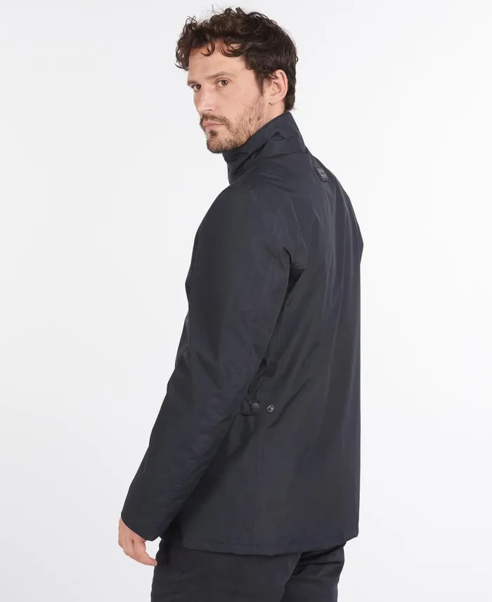 Spoonbill Waterproof Jacket Navy Men Barbour Waterproof Jackets