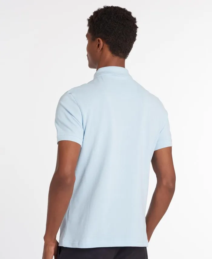 Sports Polo Shirt Coral Sands Men Barbour Polo Shirts