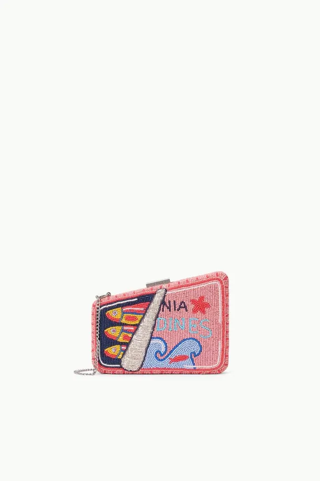 STAUD Beaded Women STAUD CARMELLA BEADED CLUTCH STAUDINES PINK STAUD Beaded Women STAUD CARMELLA BEADED CLUTCH STAUDINES PINK