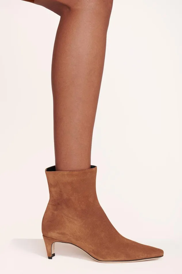 STAUD Boots Women STAUD WALLY ANKLE BOOT TAN SUEDE STAUD Boots Women STAUD WALLY ANKLE BOOT TAN SUEDE