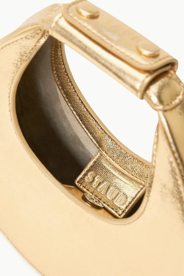 STAUD Crossbody Women STAUD GOOD NIGHT MOON BAG GOLD STAUD Crossbody Women STAUD GOOD NIGHT MOON BAG GOLD