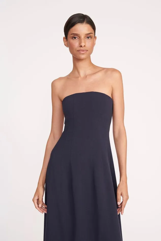 STAUD Dresses Women STAUD BENJAMIN DRESS NAVY STAUD Dresses Women STAUD BENJAMIN DRESS NAVY