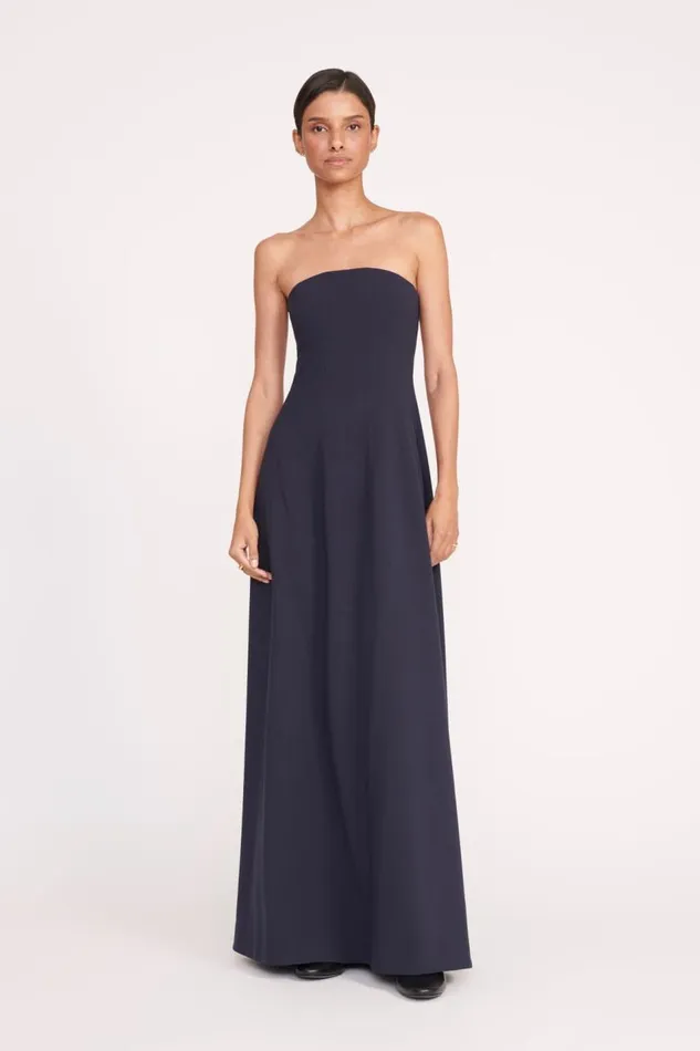 STAUD Dresses Women STAUD BENJAMIN DRESS NAVY STAUD Dresses Women STAUD BENJAMIN DRESS NAVY