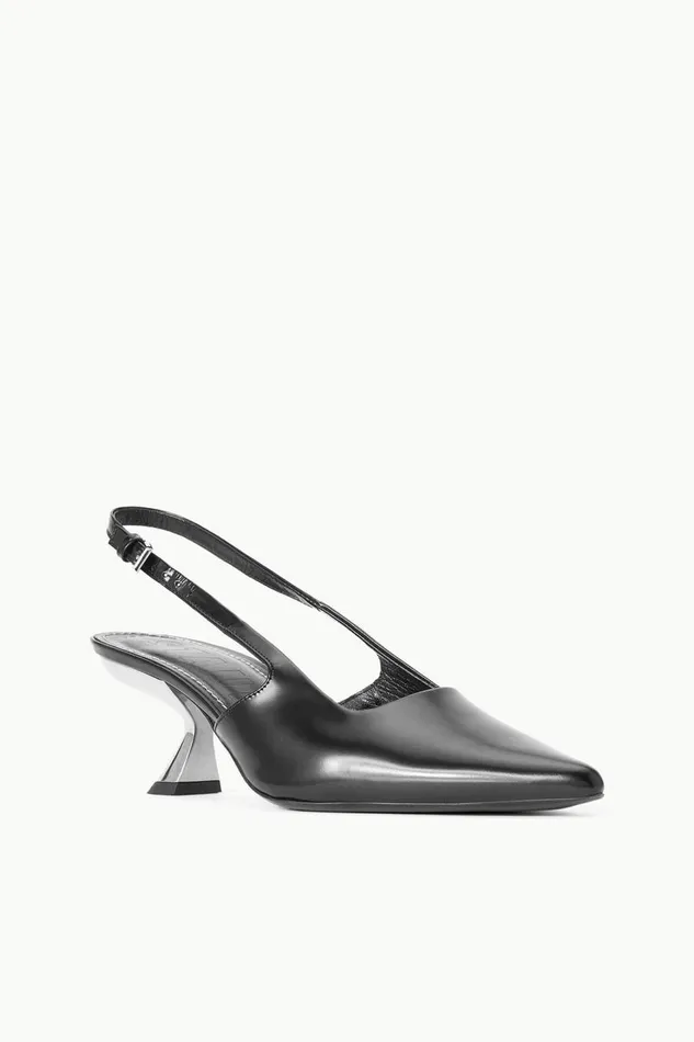 STAUD Heels Women STAUD NEVE SLINGBACK KITTEN HEEL BLACK METALS STAUD Heels Women STAUD NEVE SLINGBACK KITTEN HEEL BLACK METALS