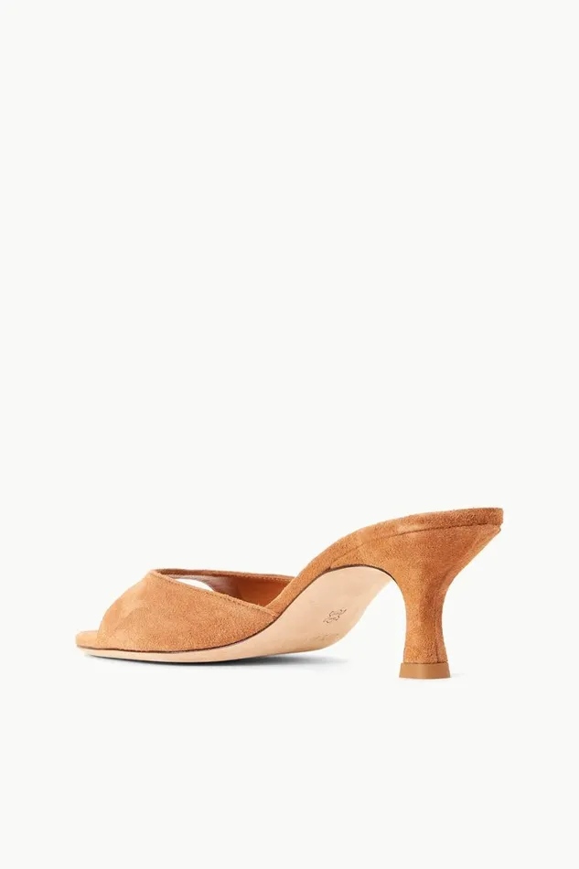 STAUD Mules and Flats Women STAUD BRIGITTE MULE TAN SUEDE STAUD Mules and Flats Women STAUD BRIGITTE MULE TAN SUEDE