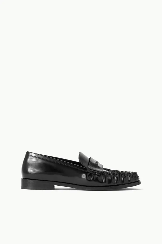 STAUD Mules and Flats Women STAUD LOULOU LOAFER BLACK