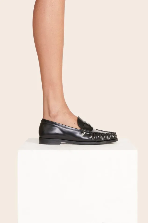 STAUD Mules and Flats Women STAUD LOULOU LOAFER BLACK STAUD Mules and Flats Women STAUD LOULOU LOAFER BLACK