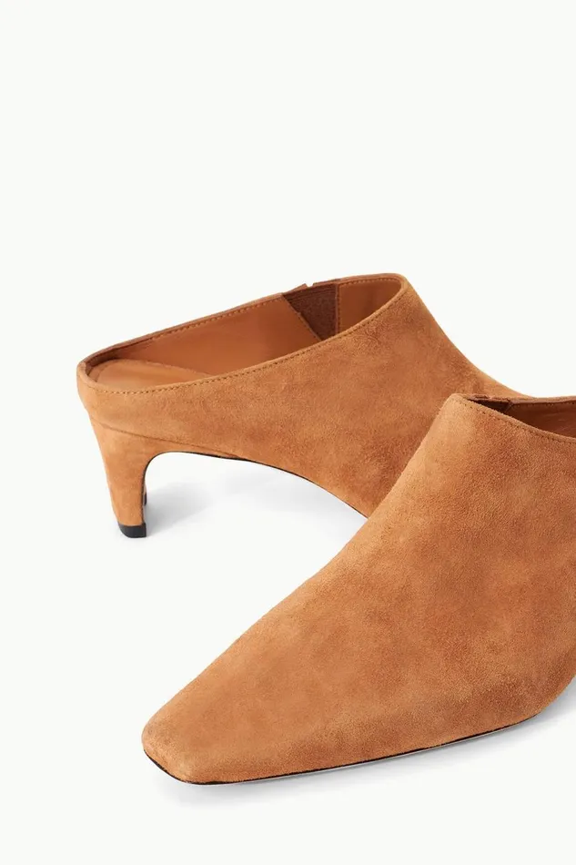 STAUD Mules and Flats Women STAUD WALLY MULE TAN SUEDE STAUD Mules and Flats Women STAUD WALLY MULE TAN SUEDE