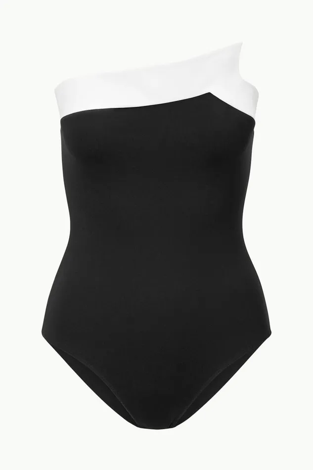 STAUD One Pieces Women STAUD ALEXANDRA ONE PIECE BLACK WHITE STAUD One Pieces Women STAUD ALEXANDRA ONE PIECE BLACK WHITE