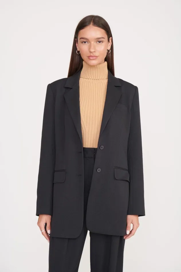 STAUD Outerwear and Jackets Women STAUD CITY BLAZER BLACK
