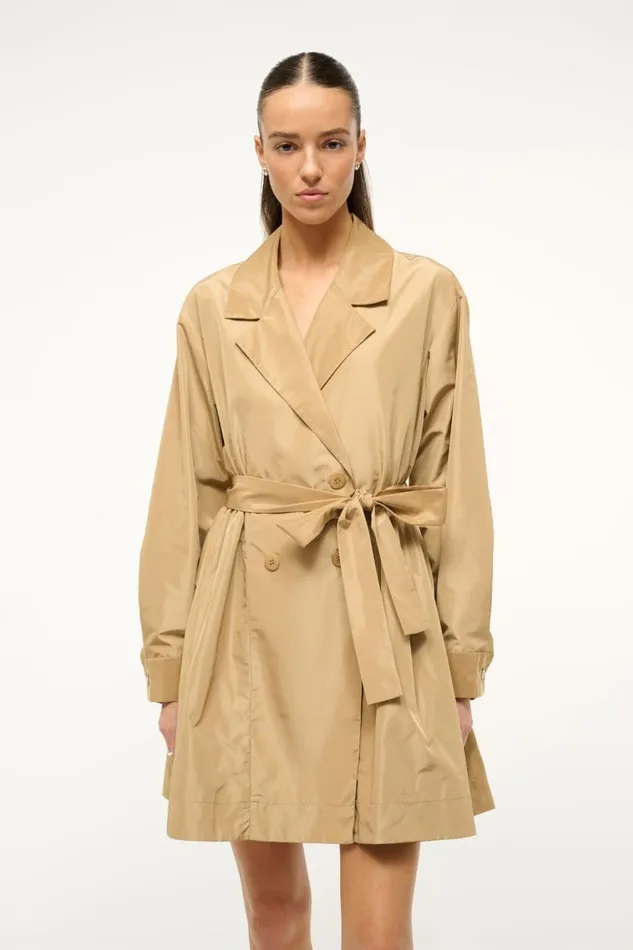 STAUD Outerwear and Jackets Women STAUD RINA DRESS FAWN STAUD Outerwear and Jackets Women STAUD RINA DRESS FAWN