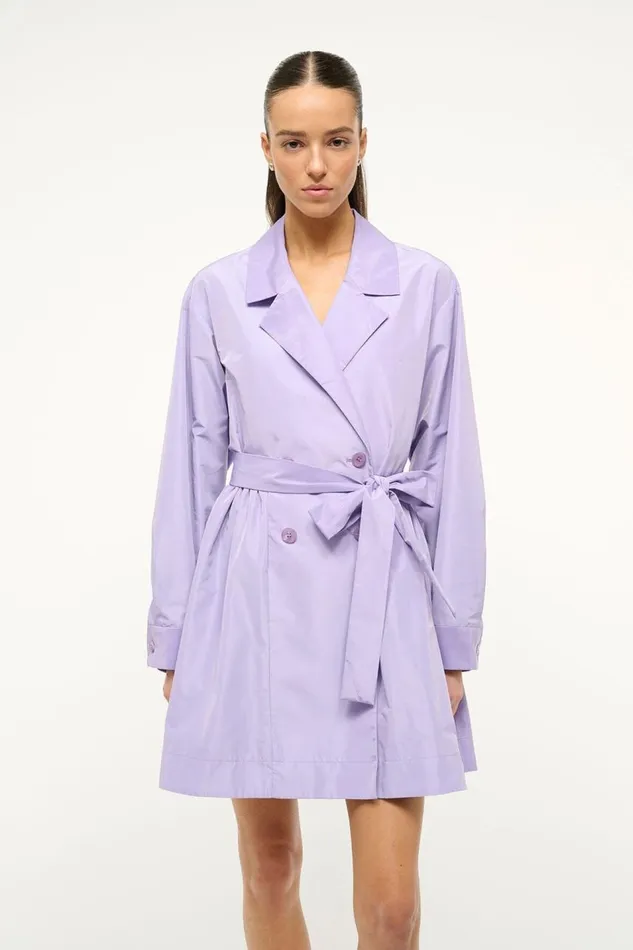STAUD Outerwear and Jackets Women STAUD RINA DRESS LILAC STAUD Outerwear and Jackets Women STAUD RINA DRESS LILAC