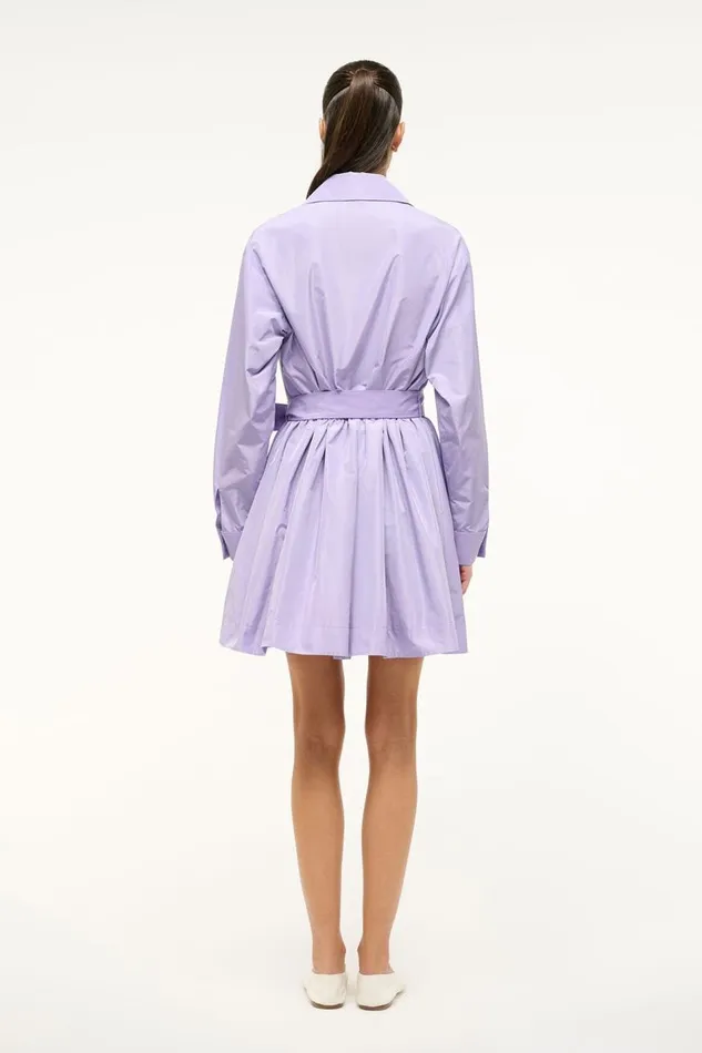 STAUD Outerwear and Jackets Women STAUD RINA DRESS LILAC STAUD Outerwear and Jackets Women STAUD RINA DRESS LILAC