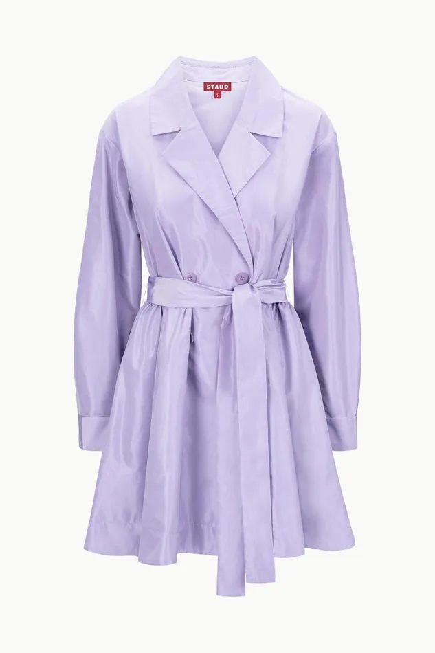 STAUD Outerwear and Jackets Women STAUD RINA DRESS LILAC STAUD Outerwear and Jackets Women STAUD RINA DRESS LILAC