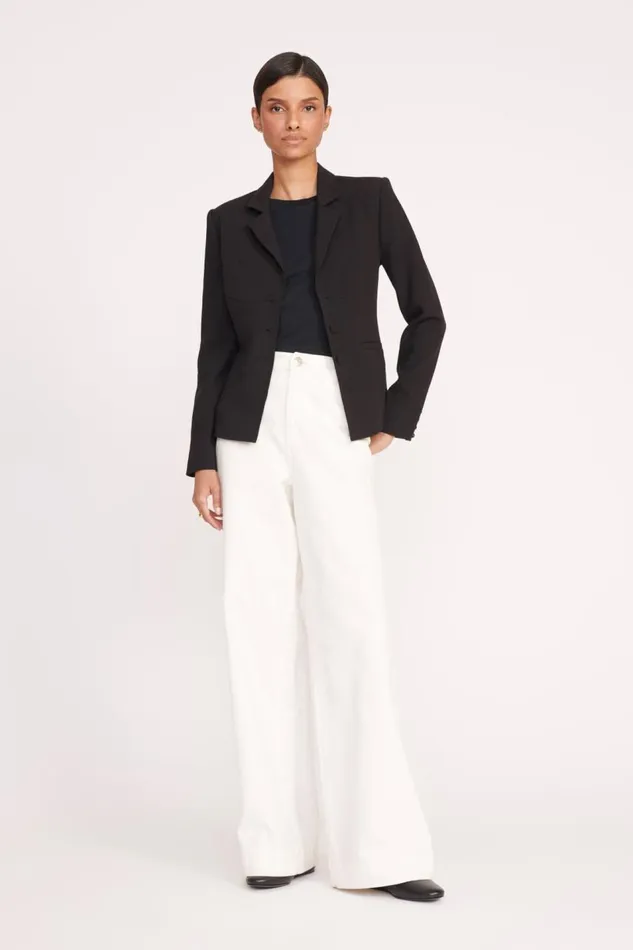 STAUD Pants and Shorts Women STAUD GRAYSON PANT WHITE