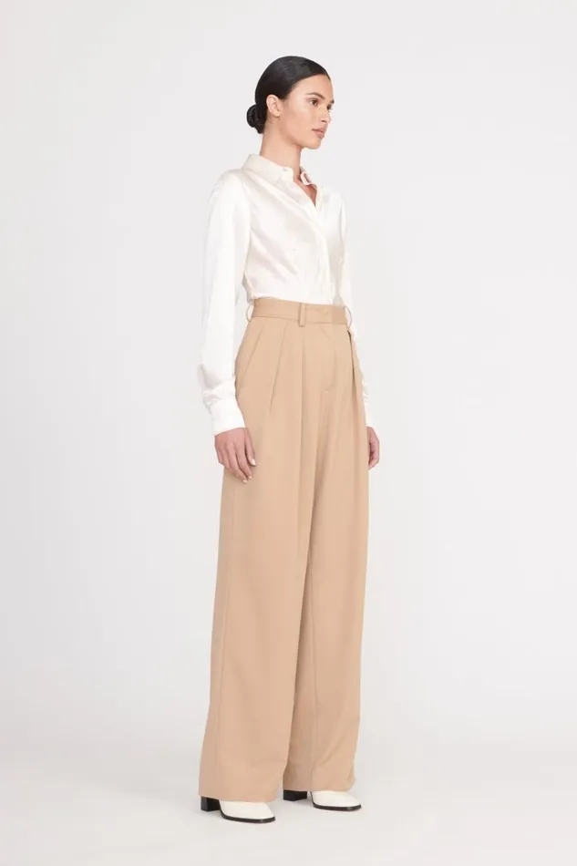 STAUD Pants and Shorts Women STAUD LUISA PANT CAMEL STAUD Pants and Shorts Women STAUD LUISA PANT CAMEL
