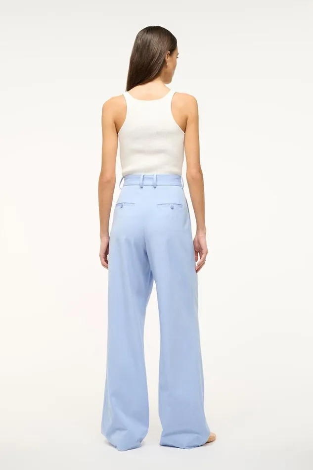 STAUD Pants and Shorts Women STAUD LUISA PANT PERIWINKLE STAUD Pants and Shorts Women STAUD LUISA PANT PERIWINKLE
