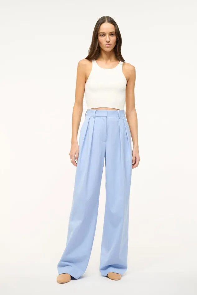 STAUD Pants and Shorts Women STAUD LUISA PANT PERIWINKLE STAUD Pants and Shorts Women STAUD LUISA PANT PERIWINKLE
