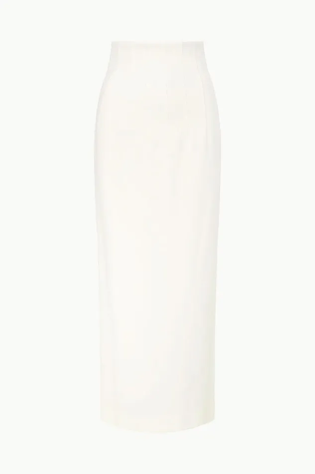 STAUD Skirts Women STAUD JEREMIAH SKIRT IVORY STAUD Skirts Women STAUD JEREMIAH SKIRT IVORY