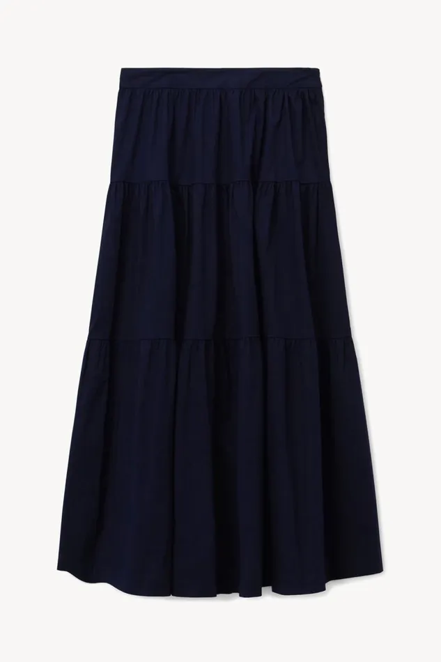 STAUD Skirts Women STAUD SEA SKIRT NAVY STAUD Skirts Women STAUD SEA SKIRT NAVY