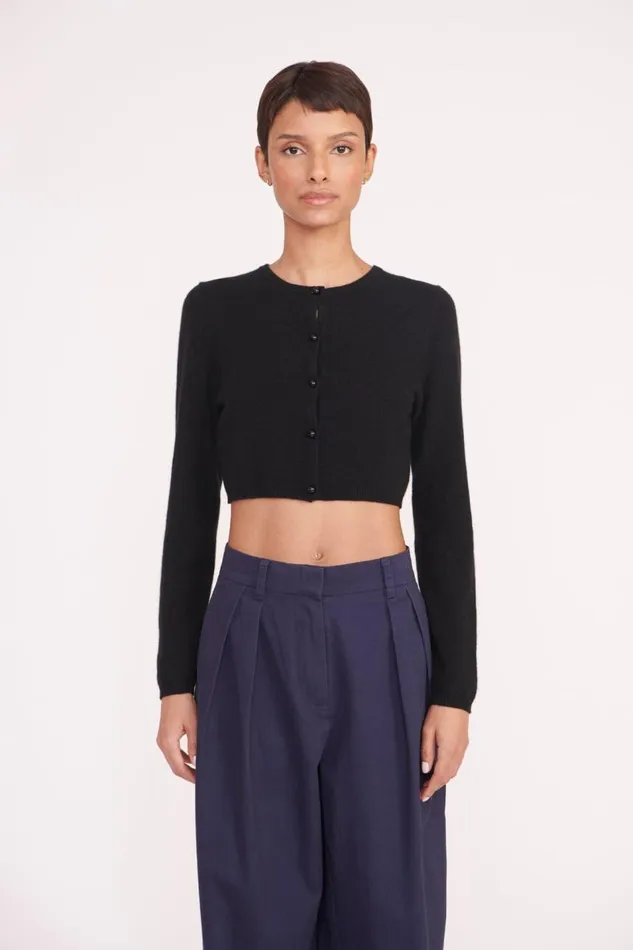 STAUD Sweaters Women STAUD DEANNA SWEATER BLACK