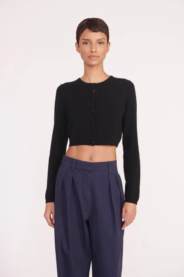 STAUD Sweaters Women STAUD DEANNA SWEATER BLACK