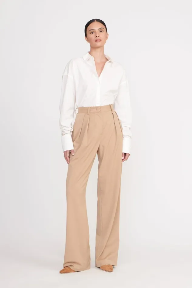 STAUD Tops Women STAUD COLTON SHIRT WHITE STAUD Tops Women STAUD COLTON SHIRT WHITE
