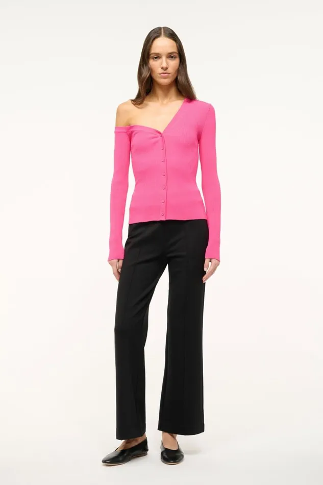 STAUD Tops Women STAUD CRAFTSMAN SWEATER PUNCH STAUD Tops Women STAUD CRAFTSMAN SWEATER PUNCH