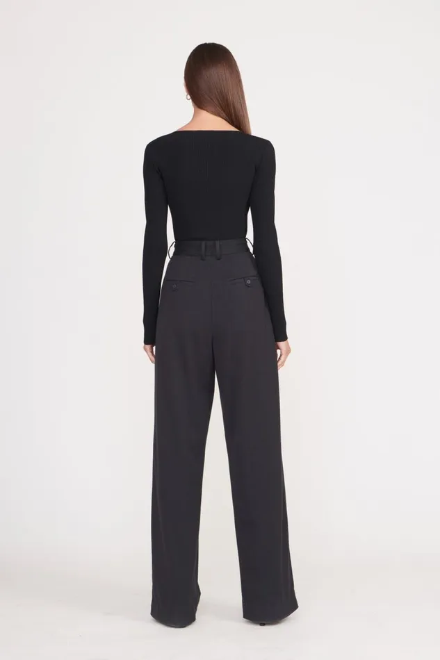 STAUD Tops Women STAUD SILHOUETTE TOP BLACK STAUD Tops Women STAUD SILHOUETTE TOP BLACK